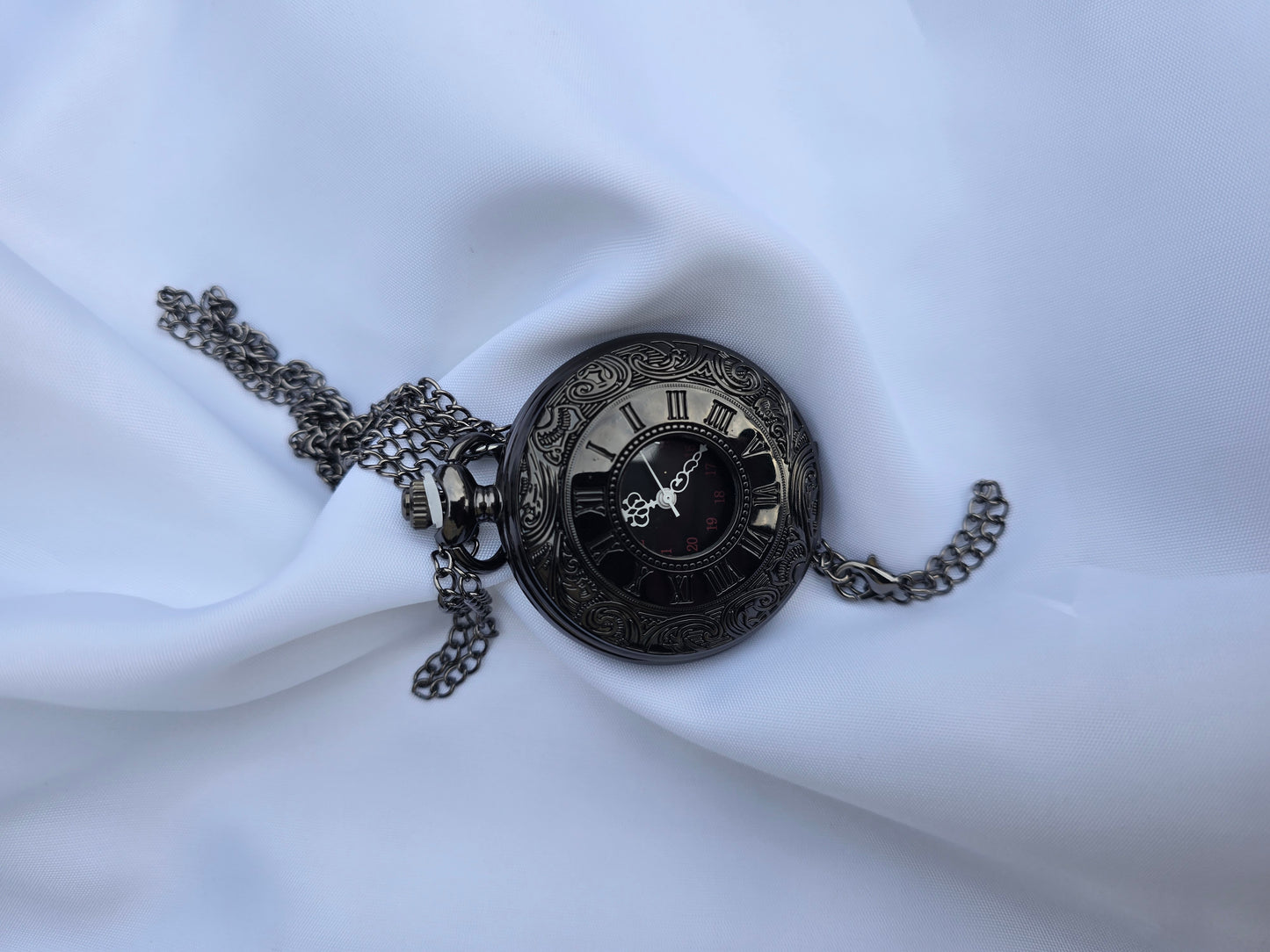 Stylish roman numeral pocket watch